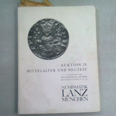 AUKTION 29 MITTELALTER UND NEUZEIT - CATALOG EXPOZITIE NUMISMATICA 8 MAI 1984