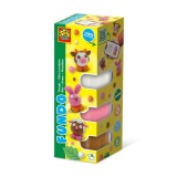 Plastilina Culori Luminoase-Animale Ferma, SES Creative