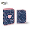 Penar echipat, 1 fermoar, 2 extensii, 32 piese, PINK HEART &ndash; S-COOL