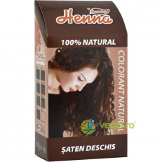 Vopsea pentru Par cu Henna Saten Deschis 100g