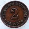 7.774 GERMANIA 2 PFENNIG 1913 E RARA