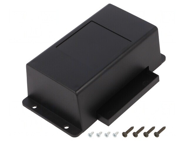 Carcasă Universală ABS Neagră 78x133x45mm