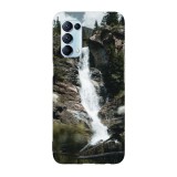 Husa compatibila cu Oppo A77 model Cascata del Rutor, Silicon, TPU, Viceversa