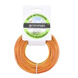 Fir motocoasa Grunman FTIF-15-2.7PRO Tricolor, profil patrat, PVC, 2.7 mm x 15 m