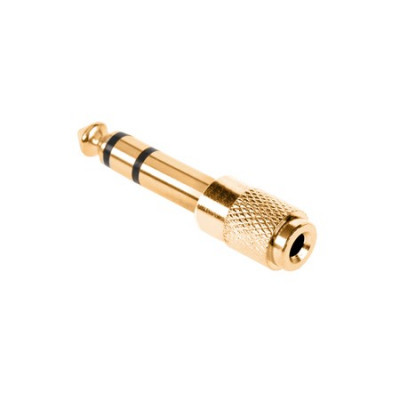 ADAPTOR JACK 6.3 TATA-3.5 MAMA GOLD EuroGoods Quality foto