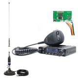 Pachet Statie radio CB PNI Escort HP 6550 cu PNI ECH01 instalat + Antena CB PNI S75 cu magnet