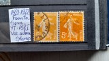 1921 Franta-Semanat.-YT158 I-var.cul.-stamp.