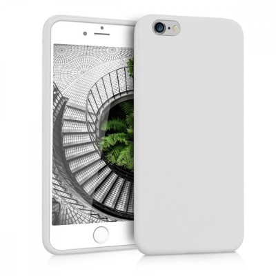 Husa pentru Apple iPhone 6 Plus / iPhone 6s Plus, Silicon, Alb, 37726.48 foto