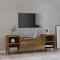 Gossi comoda tv, stejar fumuriu, 160x35x55 cm, lemn prelucrat