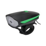 Lanterna LED pentru bicicleta, cu claxon, 250 Lumeni, cu 3 functii, baterie 1200 mAh, 120 dB, Oem