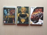 set Jocuri PC Acțiune, de Colecție &ndash; L.A. Noire Integral, D.I.R.T. 3D, Red Solstice (Sigilate)
