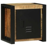 VidaXL Dulap de baie cu ușă Maro 40 x 30 x 40 cm Lemn masiv de mango
