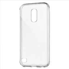 Husa LG K10 2017 - Jelly Clear (Transparent) Anti-Ingalbenire