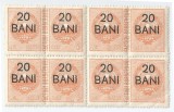 *Romania, lot 1096 cu 4 timbre fiscale comerciale, 1952, MNH