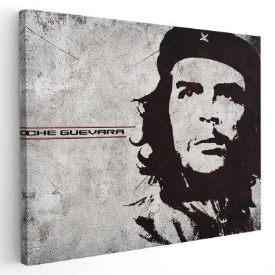 Tablou Che Guevara revolutionar argentinian Tablou canvas pe panza CU RAMA 20x30 cm foto