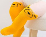 Sosete lungi cu animalute drool (culoare: galben, varsta: 2-4 ani)