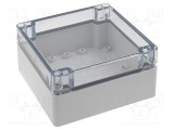 Carcasă universală FIBOX 120x122x65mm gri IK08 EURONORD