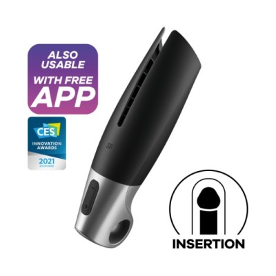 SATISFYER - POWER MASTURBATOR BLACK foto