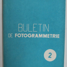 BULETIN DE FOTOGRAMMETRIE , ANUL II , NR.2, 1967