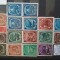 1952-Pl. cin.- supr.- C. set+P.A.-17 buc Mi.1354x,1354y,1361x=stamp.-14 buc.=MNH