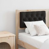 VidaXL Tăblie cap Altele Maro și negru 140 cm Lemn masiv de pin 879011