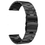 Curea Titan compatibila cu Fossil Gen 5 Smartwatch, Telescoape QR, 22mm, Titan Raven