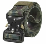 Cumpara ieftin Curea Tactica pentru pantaloni, culoare Camuflaj cu catarama Neagra