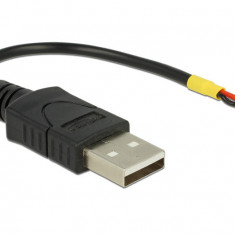 USB 2.0 TYP-A STECKER > OFFENE KABELENDEN, 10CM 85250 DELOCK