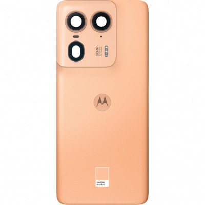 Capac Baterie Motorola Edge 50 Ultra, Portocaliu (Peach Fuzz), Service Pack 5S58C24473 foto