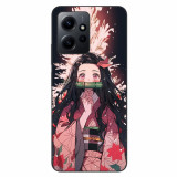 Husa compatibila cu Xiaomi Redmi Note 12 4G Silicon Gel Tpu Model Demon Slayer Nezuko