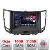 Navigatie Infinity FX intre anii 2009-2012 Android radio gps internet 8 core QLED 2K 16+512 360 Edotec CarStore Technology