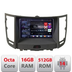 Navigatie Infinity FX intre anii 2009-2012 Android radio gps internet 8 core QLED 2K 16+512 360 Edotec CarStore Technology