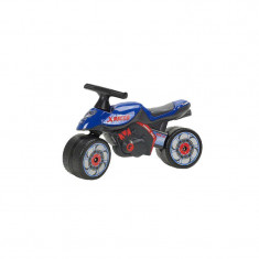 Motocicleta actionata cu picioarele pentru copii Moto Falk X-Racer 410AL, Albastru foto