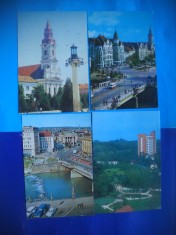 HOPCT LOT 2611 ORADEA -JUD BIHOR-4 CARTI POSTALE-CIRCULATE