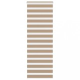 VidaXL Jaluzea tip zebra 75x230 cm lățime țesătură 70,9 cm poliester