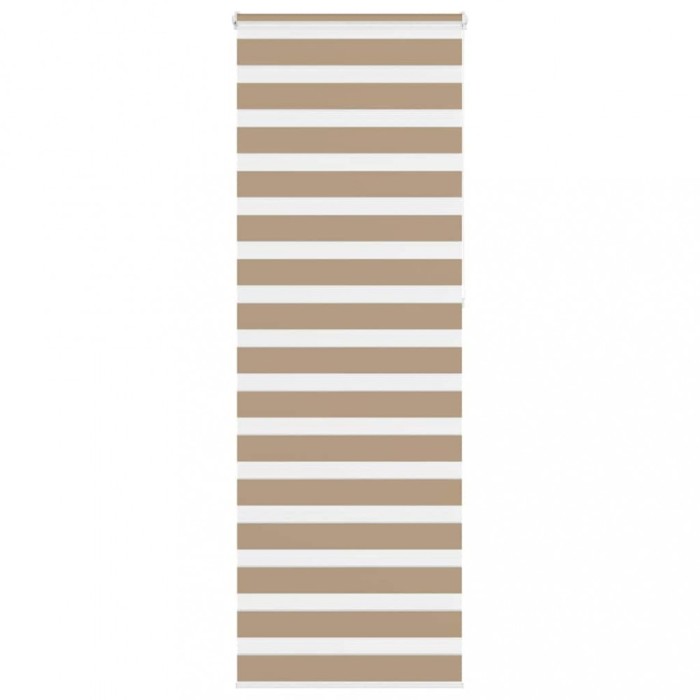 Jaluzea tip zebra 75x230 cm lățime țesătură 70,9 cm poliester