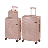 Set 3 Valize Rigide Leziter TraveLux Urban XVII Roz-Auriu ABS, Roti 360, Cod