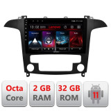 Navigatie dedicata Ford S-Max 2008-2012 D-003 Lenovo Octa Core cu Android Radio Bluetooth Internet GPS WIFI DSP 2+32 GB 4G KIT- CarStore Technology