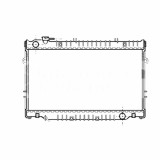 Radiator racire Toyota Land Cruiser 80, 01.1990-12.1997 Motor 4, 2 Td 121kw Diesel, cutie Manuala, dimensiune 708x425x48mm, Cu lipire fagure prin bra