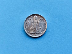 2 Lire 1967 Vatican-AUNC-RAR-in realitate arata bine