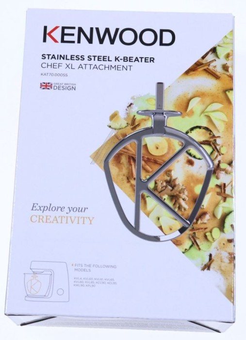 KAT70.000SS KW K BEATER SS INT AW20011049 Robot de bucatarie, Kenwood, KWL90.004SI Chef Patissier XL DELONGHI