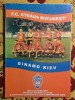 Program Steaua București - Dinamo Kiev 2001