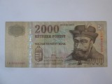 Ungaria 2000 Forint 2010,bancnota din imagini