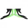 Laterale radiator Kawasaki KXF450/12-15,verde/negru Cod Produs: MX_NEW KA04719999