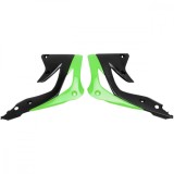 Laterale radiator Kawasaki KXF450/12-15,verde/negru Cod Produs: MX_NEW KA04719999
