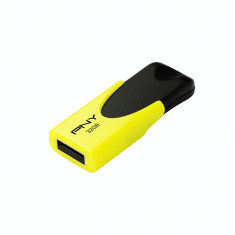 PNY Flash Attache N1, 32GB, USB 2.0, Galben foto