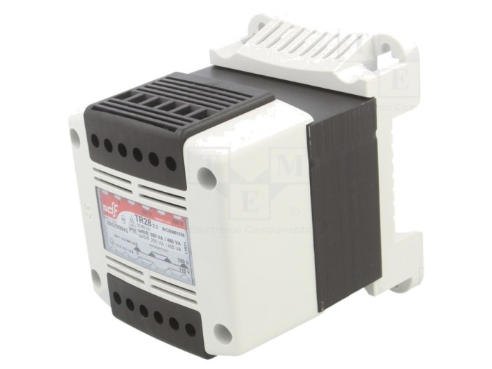Transformator de alimentare 200VA IP20