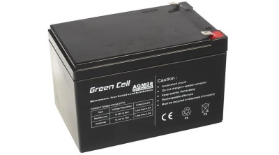 Baterie Green Cell AGM gel 12V 14Ah foto