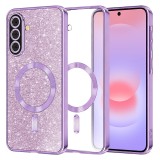Asteroid GSM - Luxury Glitter MagSafe - Samsung Galaxy A37 5G - Light Purple