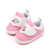 Cumpara ieftin Pantofiori roz pentru fetite - Roses (Marime Disponibila: 3-6 luni (Marimea 18